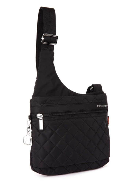Hedgren LIZA - Diamond Touch Shoulder Bag - Black - rainbowbags