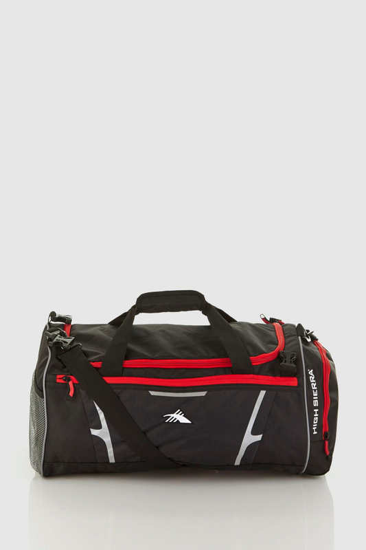 High Sierra Composite 2 in 1 Backpack Duffle Black - rainbowbags
