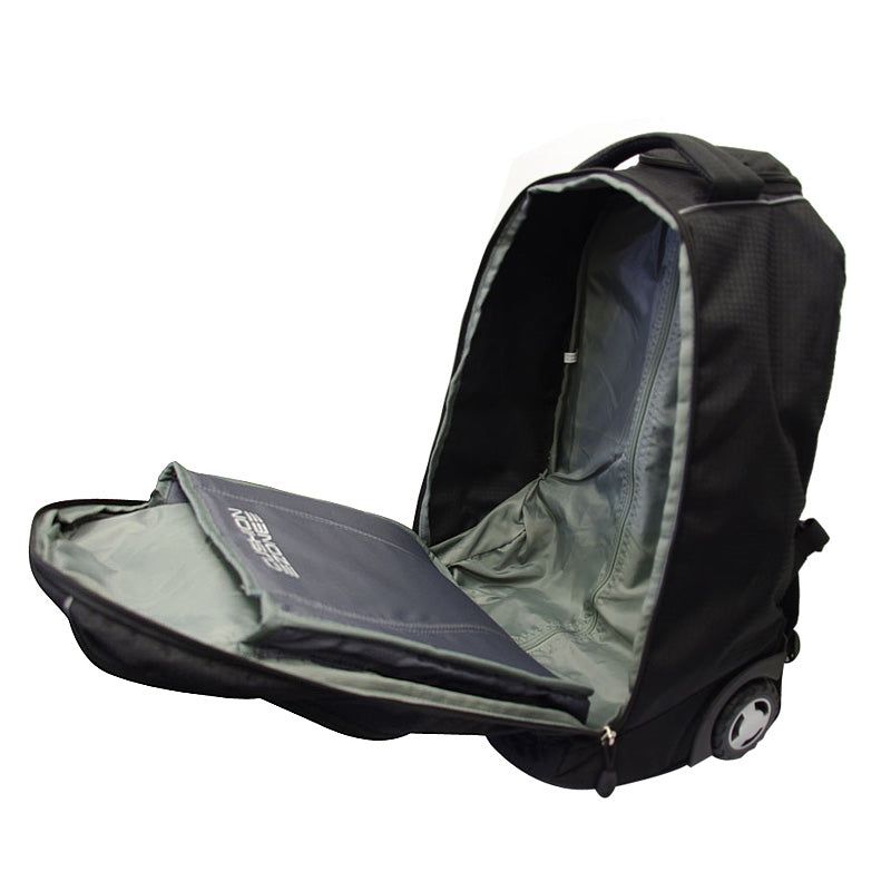 american tourister xeno 39l laptop trolley backpack black High Sierra Freewheel 17" Laptop Wheel Backpack Black – Rainbow Bags