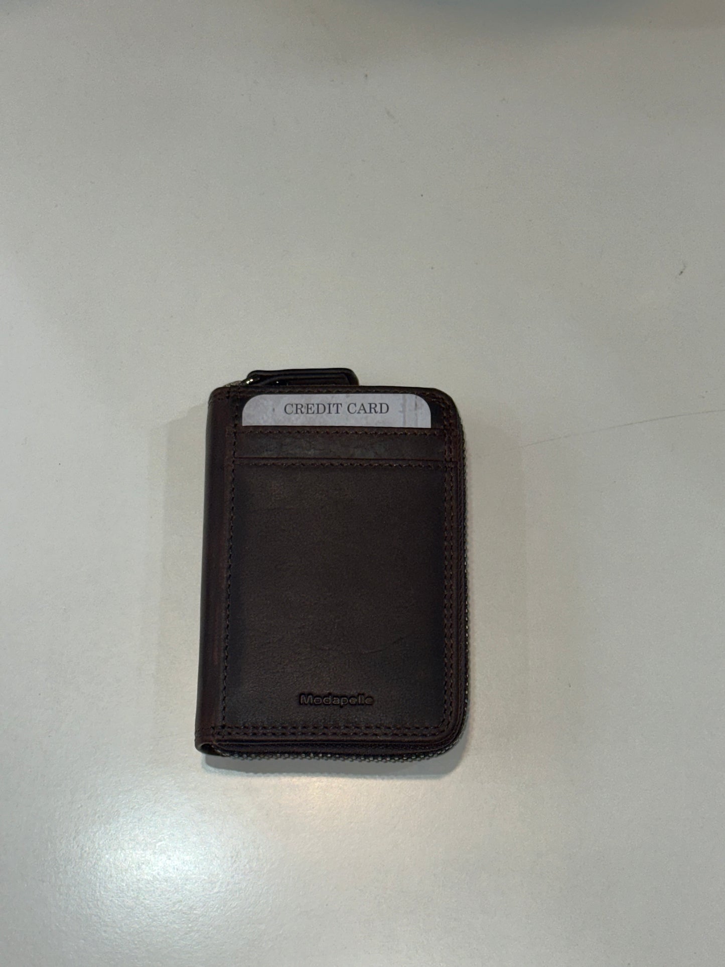 Modapelle 皮革 RFID 卡钱包