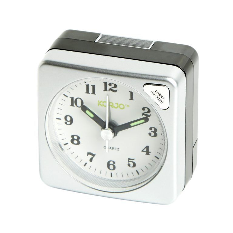 Korjo Analogue Alarm Clock - rainbowbags