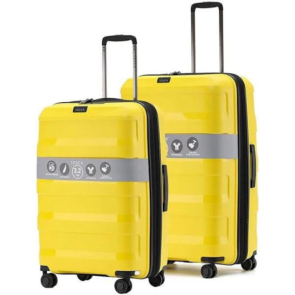 Tosca Comet PP Large/Small 2pcs Hard Suitcase