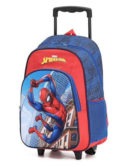 Marvel -Spiderman Trolley Backpack - rainbowbags