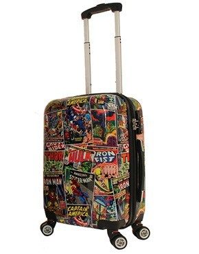 Marvel - Avengers Comic Print 19" Carry-on Hardside Suitcase - rainbowbags