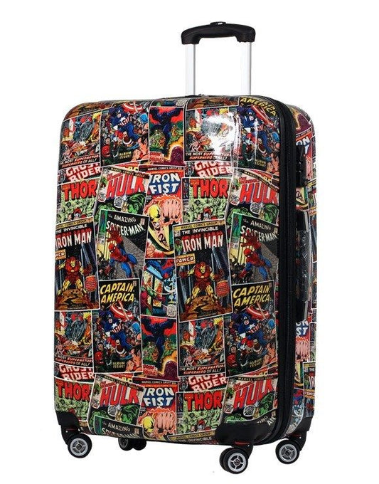 Marvel - Avengers Comic Print 28" Large Hardside Suitcase - rainbowbags
