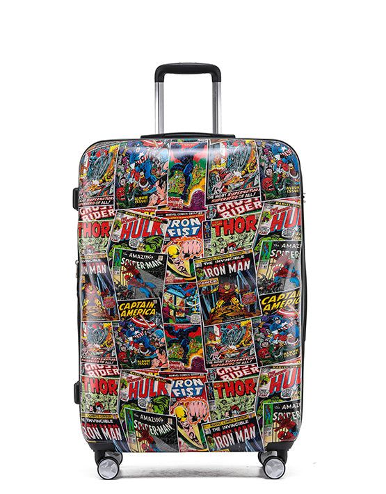 Marvel - Avengers Comic Print 28" Large Hardside Suitcase - rainbowbags