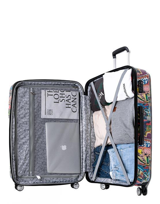 Marvel - Avengers Comic Print 28" Large Hardside Suitcase - rainbowbags