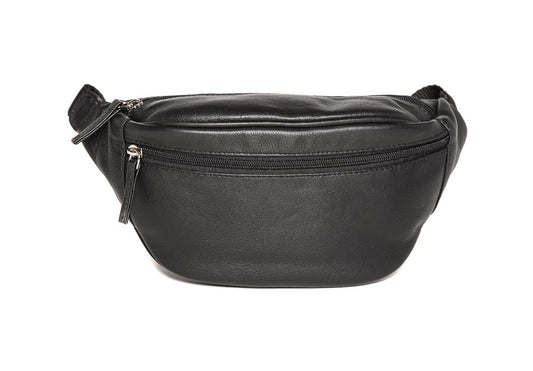 Oran - Kent Leather Pouch Bag black - rainbowbags