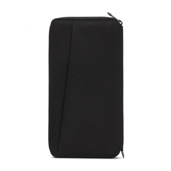 PACSAFE RFIDSafe TRAVEL WALLET BLACK - rainbowbags