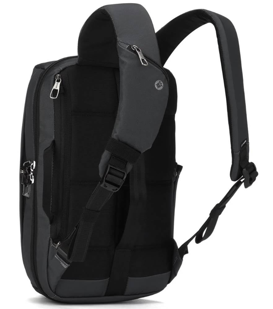 Pacsafe Metrosafe X Anti-Theft 13-Inch Commuter Backpack in Slate - rainbowbags