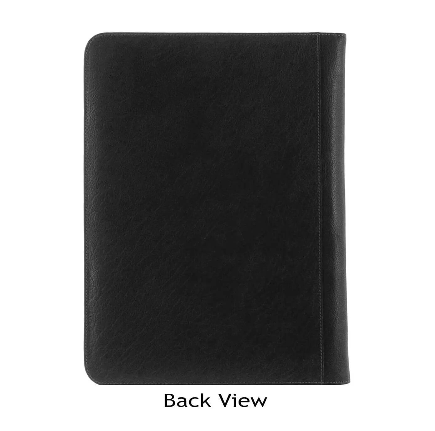 Pierre Cardin Italian Leather A4 Business Folio in Black