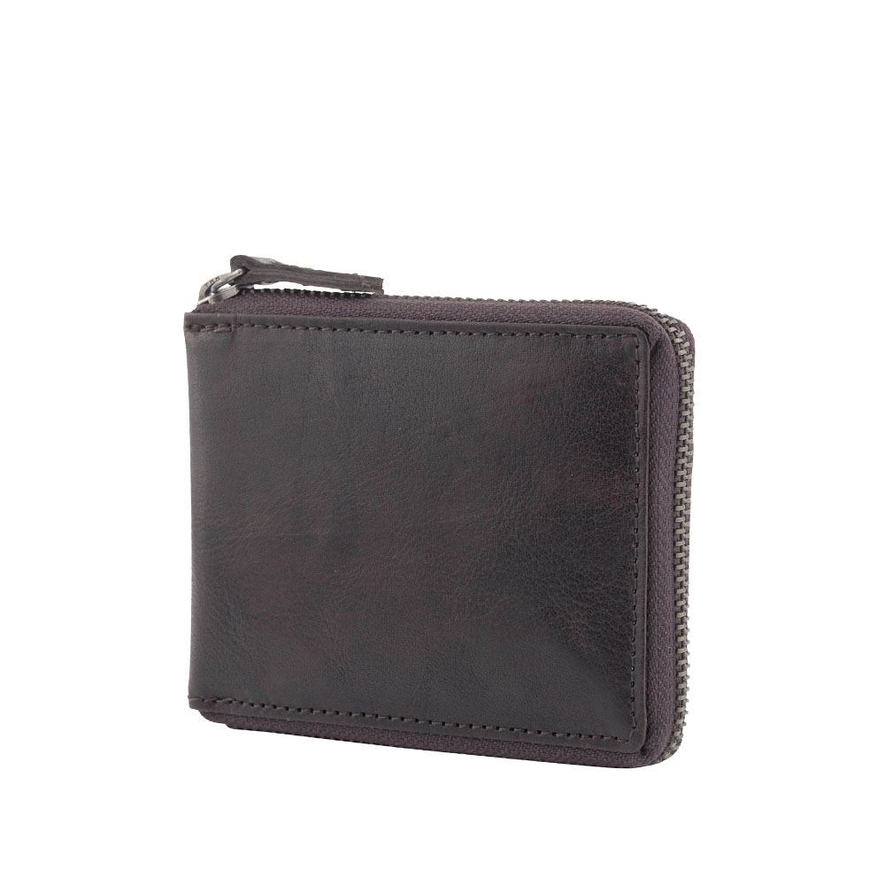 Rugged Hide RH-1006 Aris Leather Wallet Zipped around