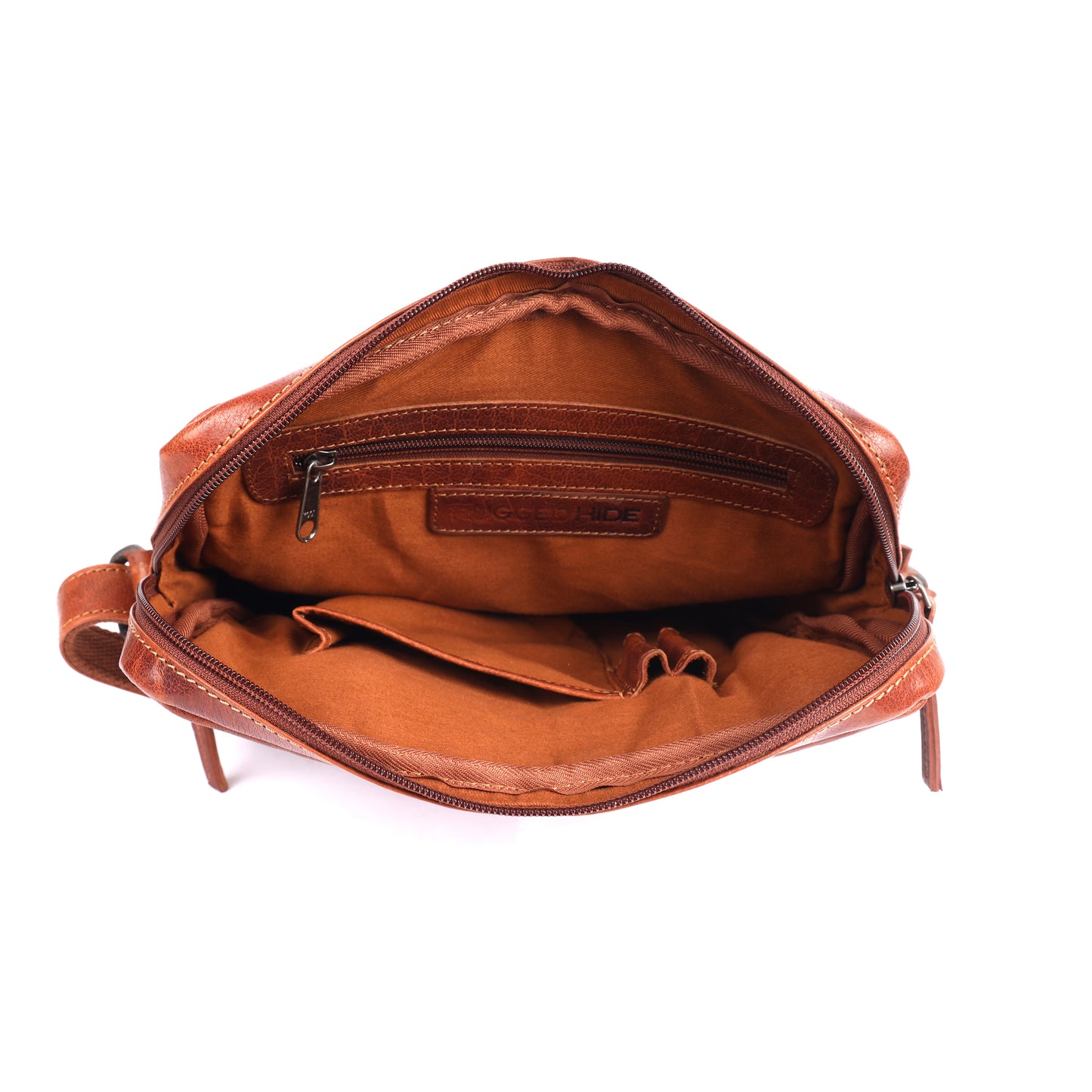 Rugged Hide RH-1600 Birch Leather Crossbody bag