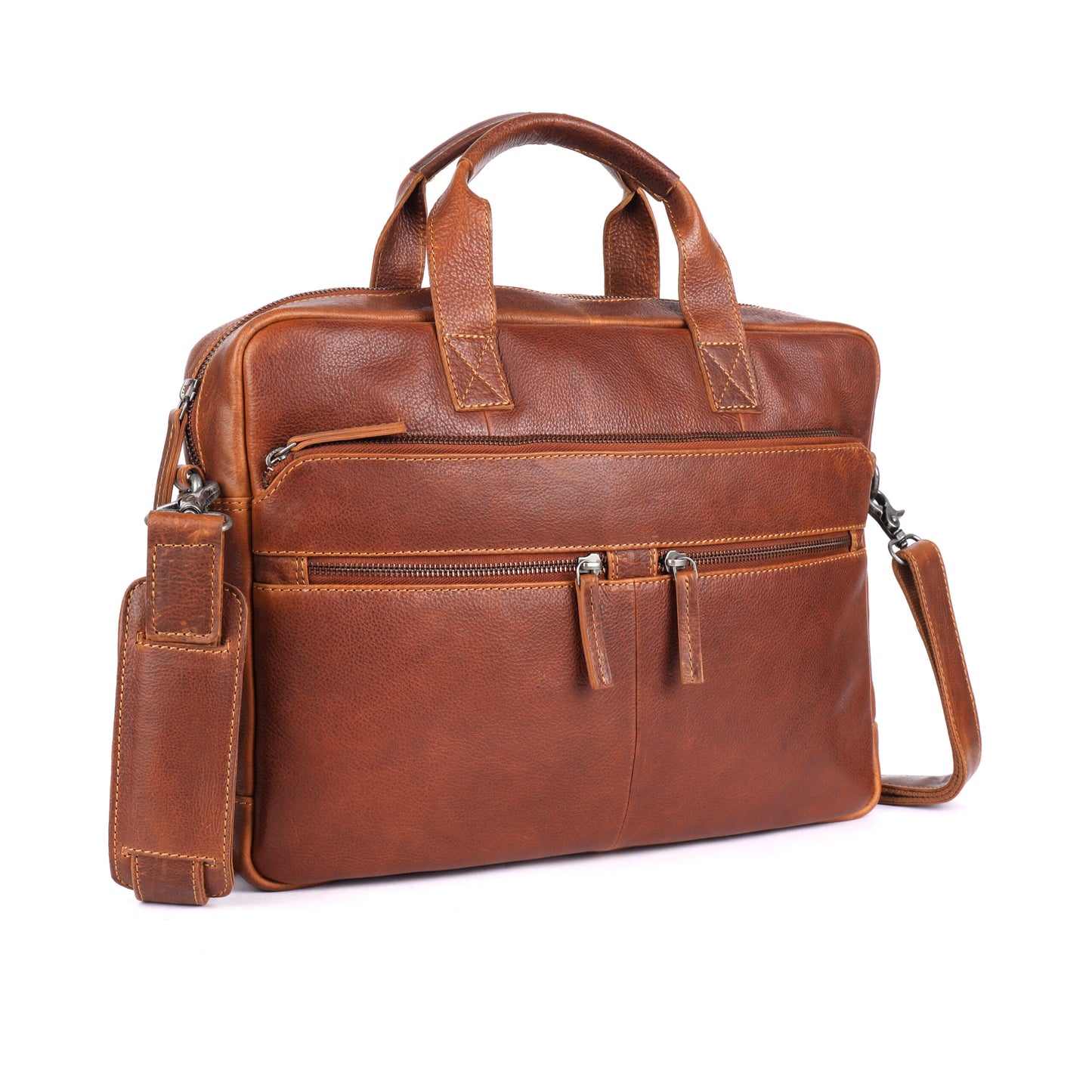 Rugged Hide RH-2521 Joshua Leather Business Bag