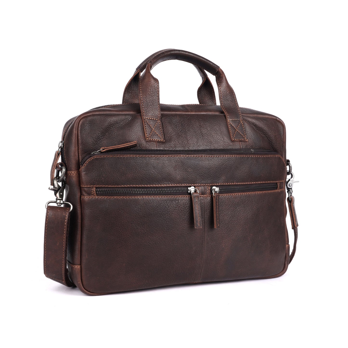 Rugged Hide RH-2521 Joshua Leather Business Bag
