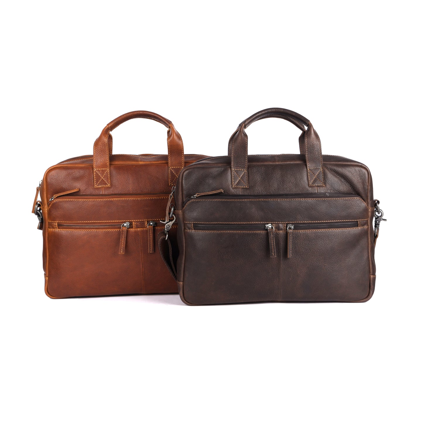 Rugged Hide RH-2521 Joshua Leather Business Bag