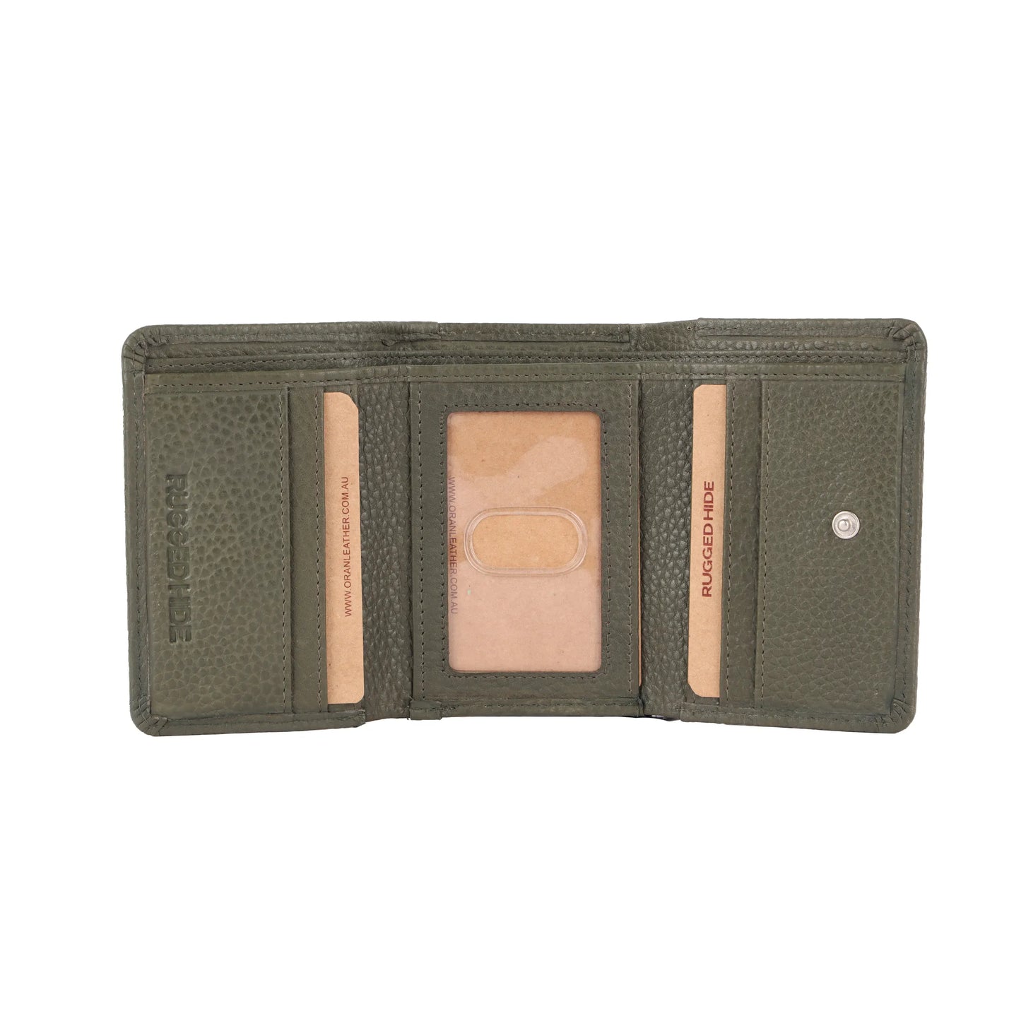Rugged Hide RH-2536 Boston Small & compact Ladies Leather Wallet