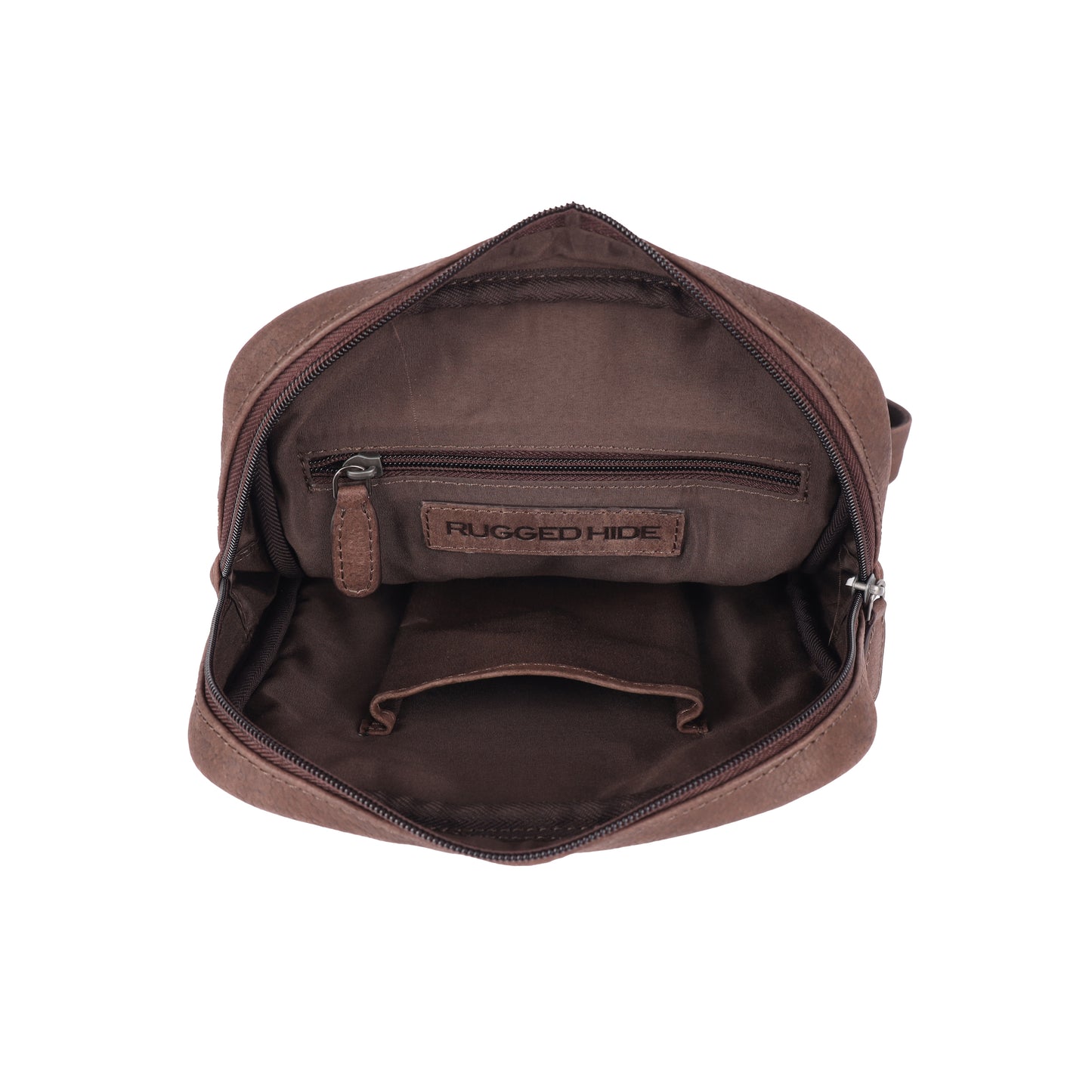 Rugged Hide - RH-2547 Agra Small leather satchel - Rainbow Bags