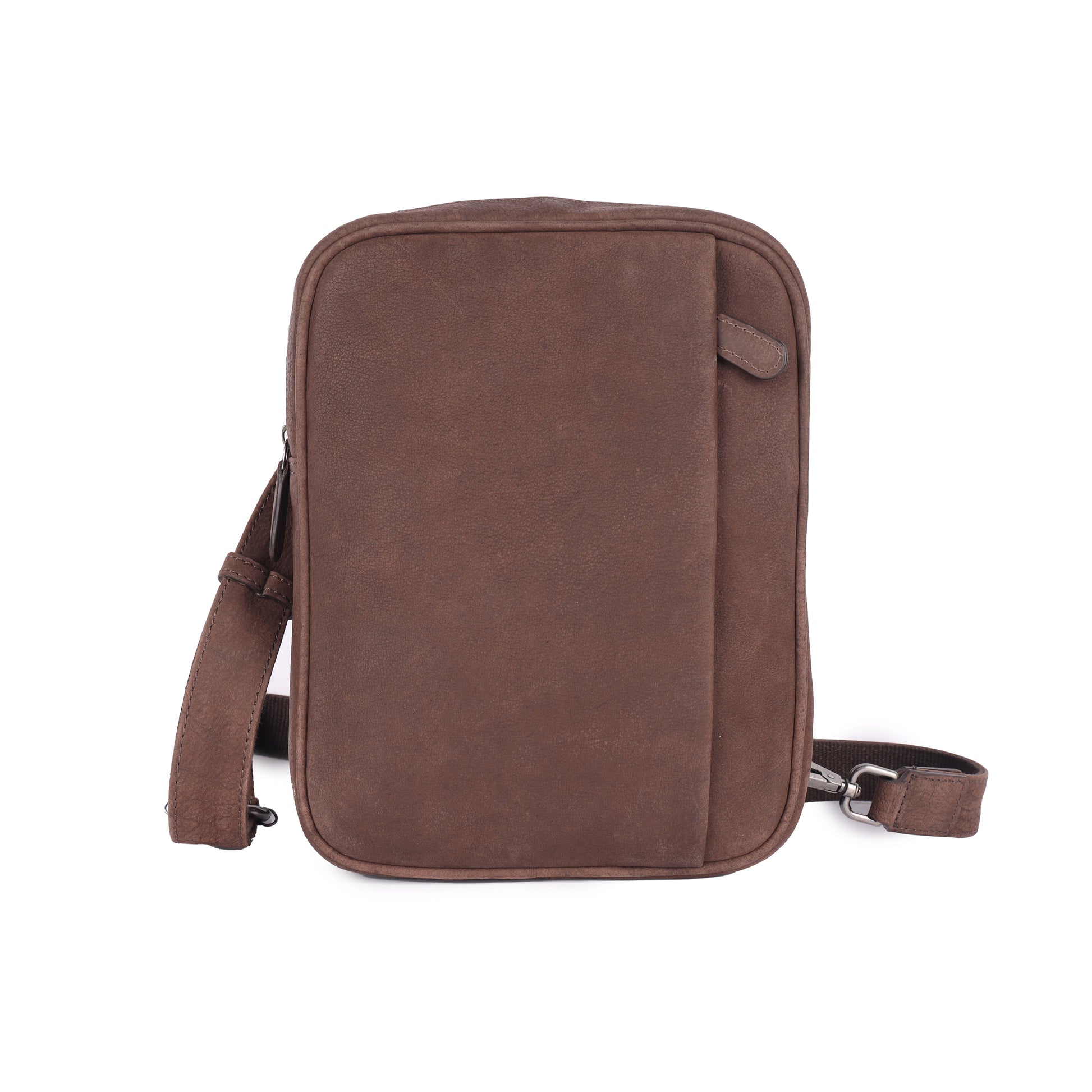 Rugged Hide - RH-2547 Agra Small leather satchel - Rainbow Bags