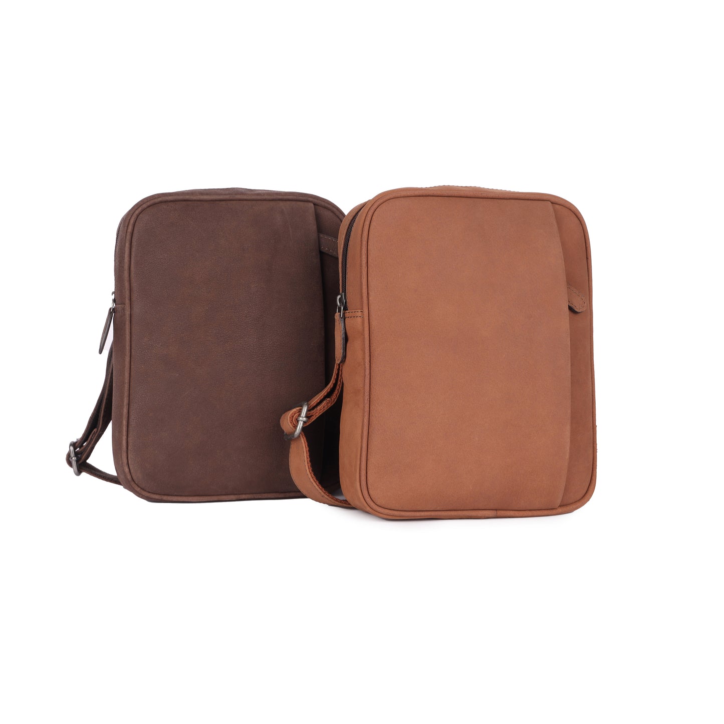 Rugged Hide - RH-2547 Agra Small leather satchel - Rainbow Bags