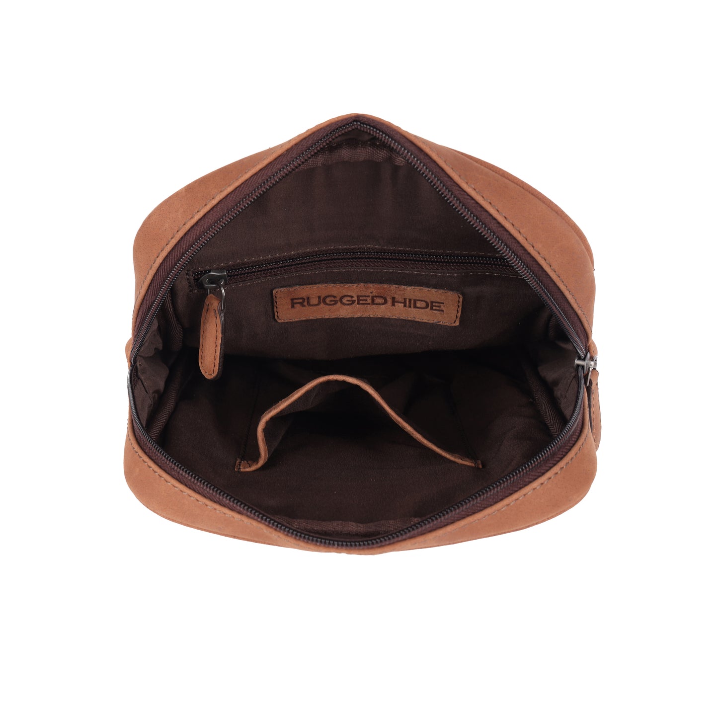 Rugged Hide - RH-2547 Agra Small leather satchel - Rainbow Bags