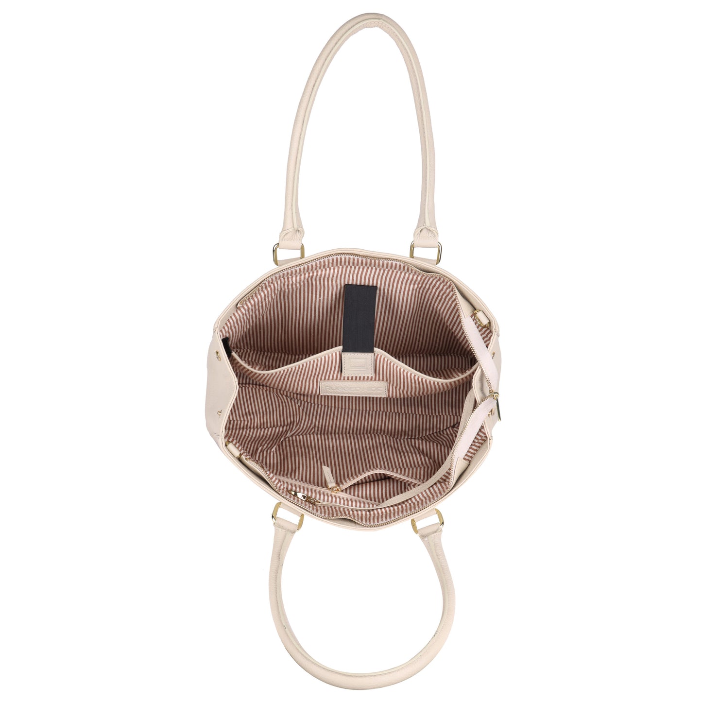 Rugged Hide RH-2562 Bonnyrig Ladies Classic Pebbled Leather Tote Bag