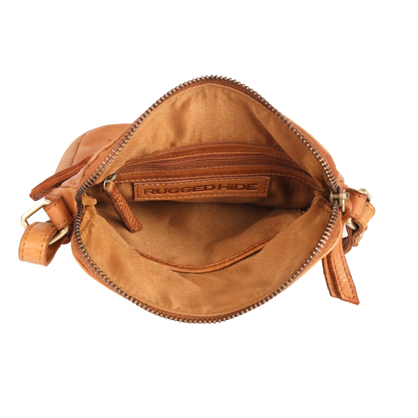 Rugged Hide - RH-2574 Ryde Small Unisex Crossbody Bag