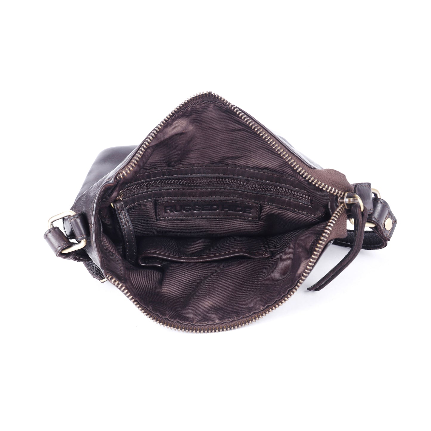 Rugged Hide - RH-2575 Griffith Leather Crossbody Bag