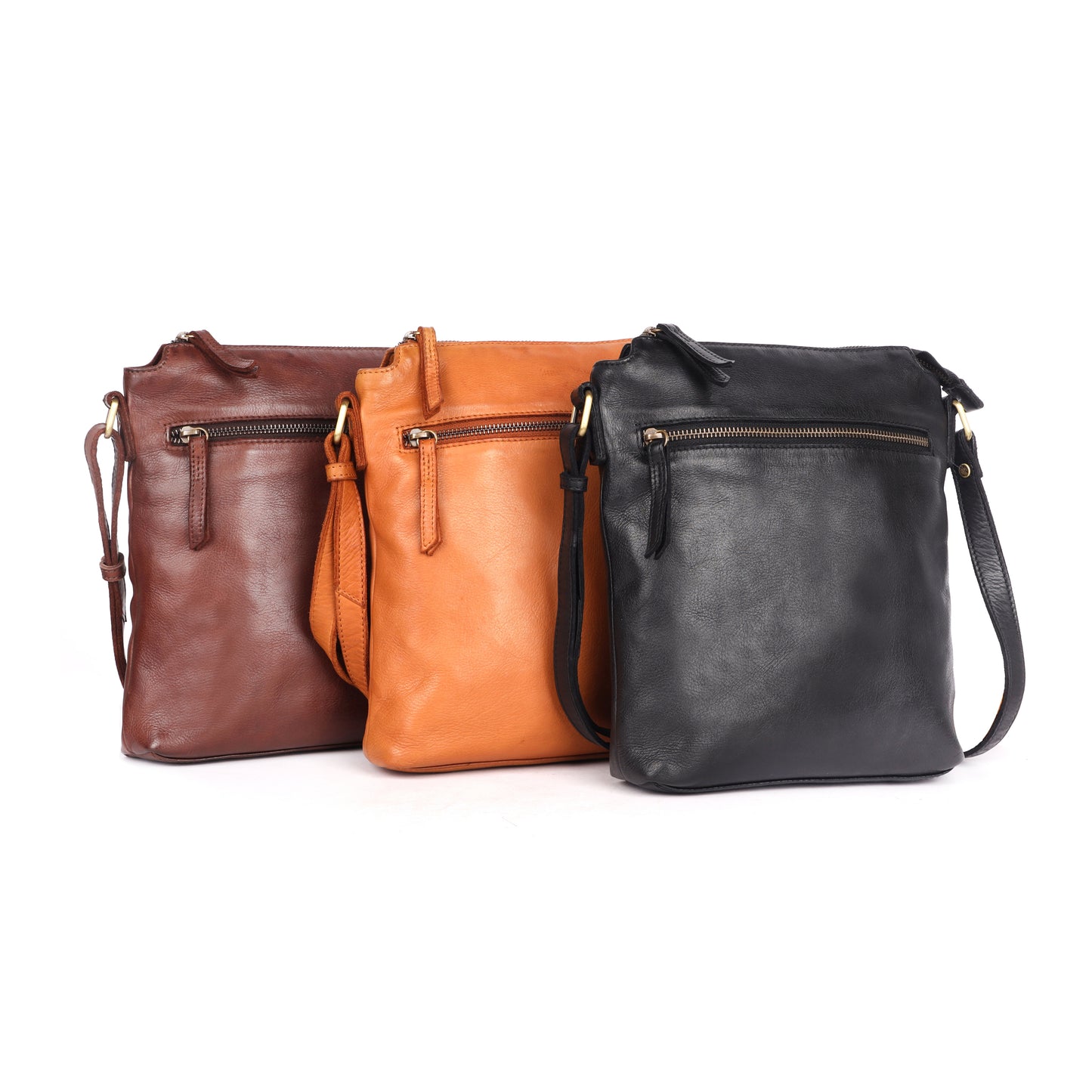 Rugged Hide - RH-2575 Griffith Leather Crossbody Bag
