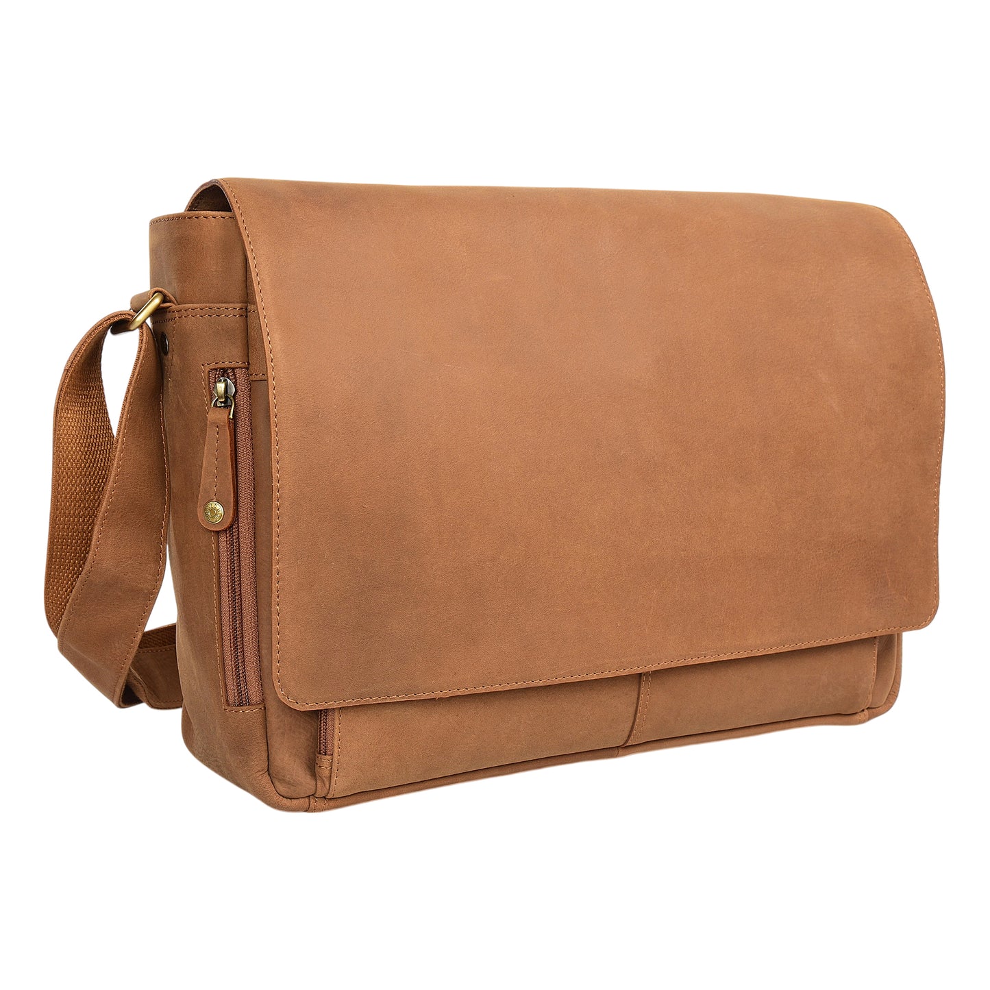 Rugged Hide Men's Leather Satchel RH-2577 Lithgow