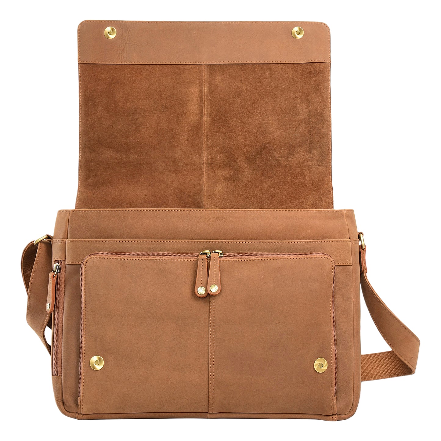 Rugged Hide Men's Leather Satchel RH-2577 Lithgow