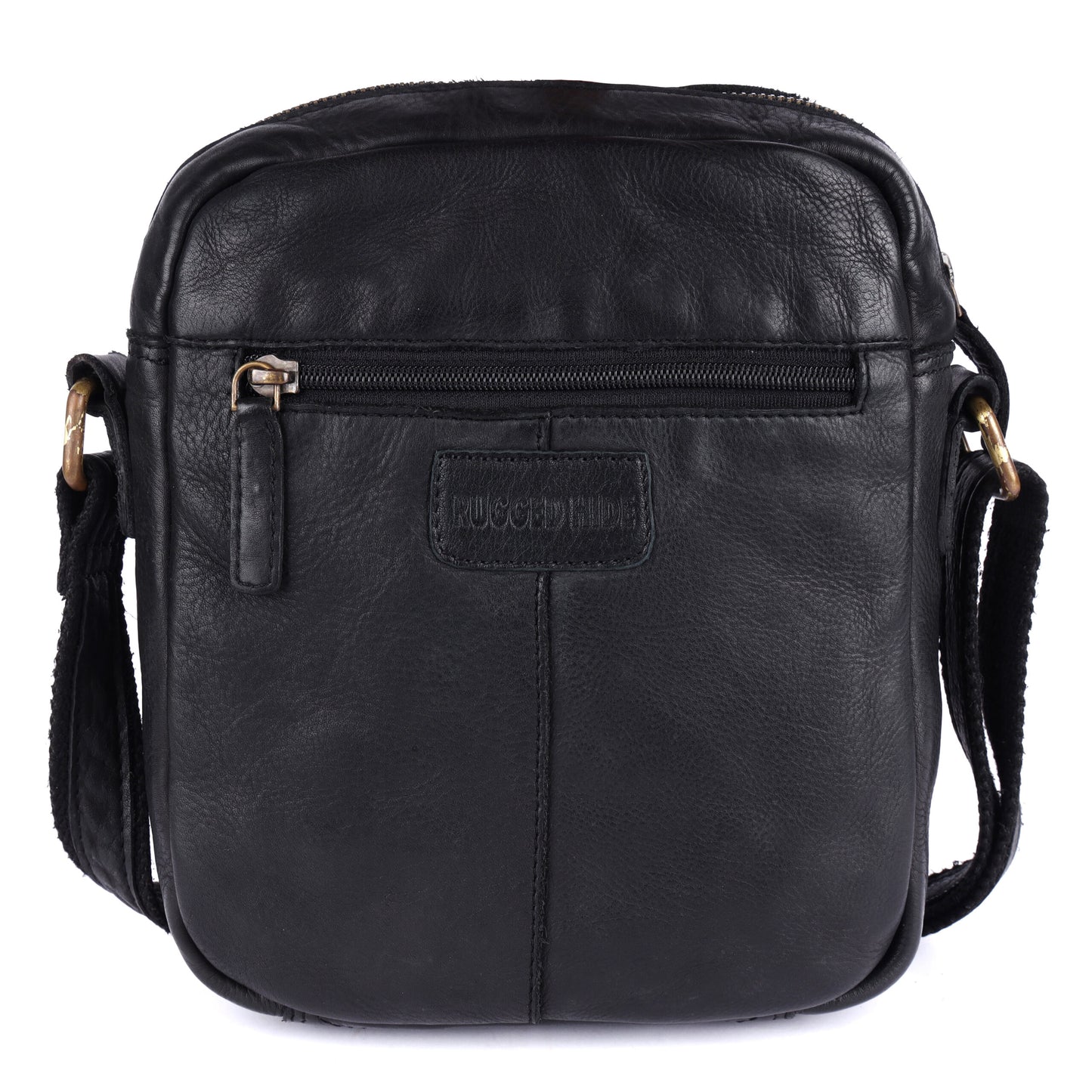 Rugged Hide - RH-2597 Palermo Uni-Sex Crossbody Leather Bag