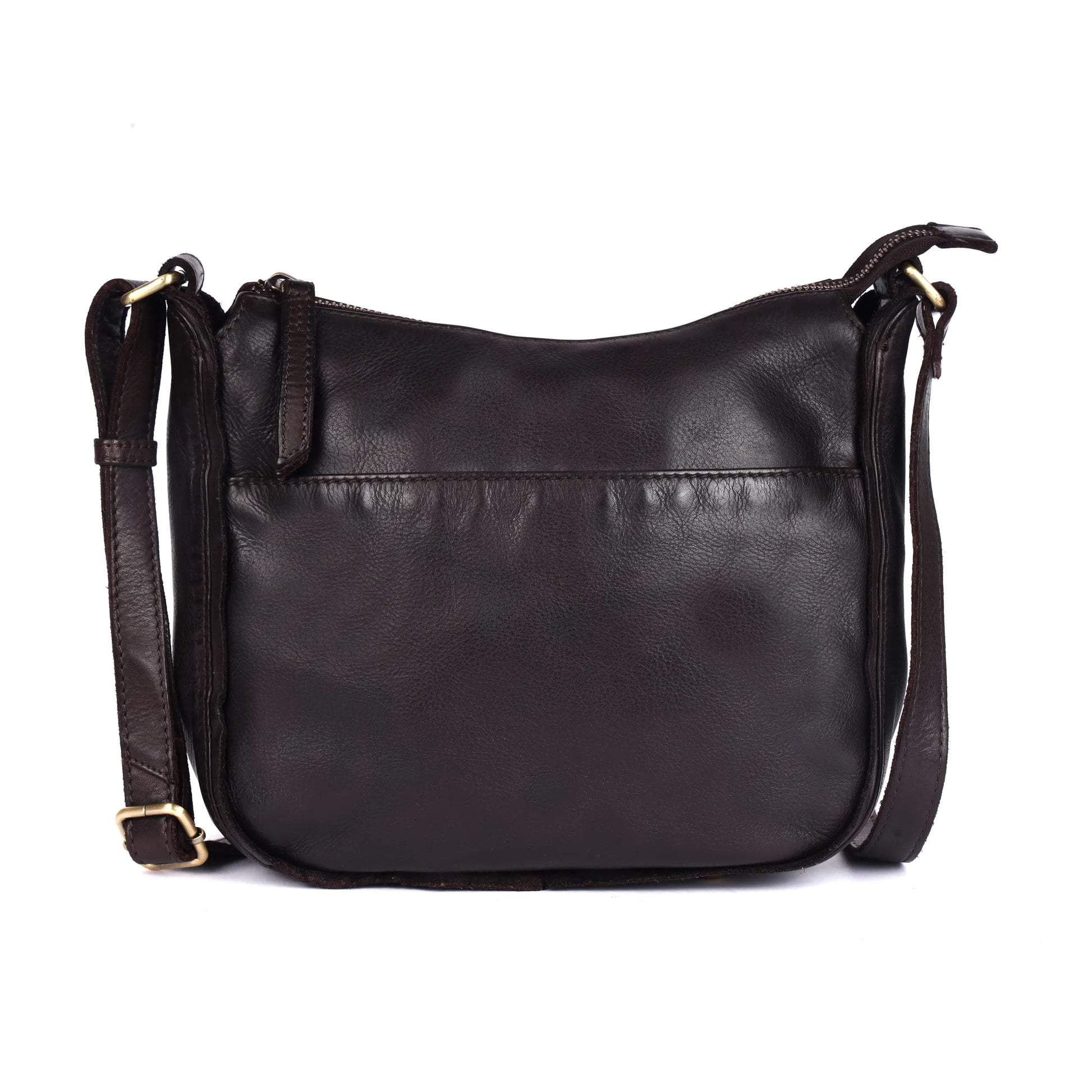 Rugged Hide - Clover RH-2604 ladies’ cross-body or shoulder bag - Rainbow Bags