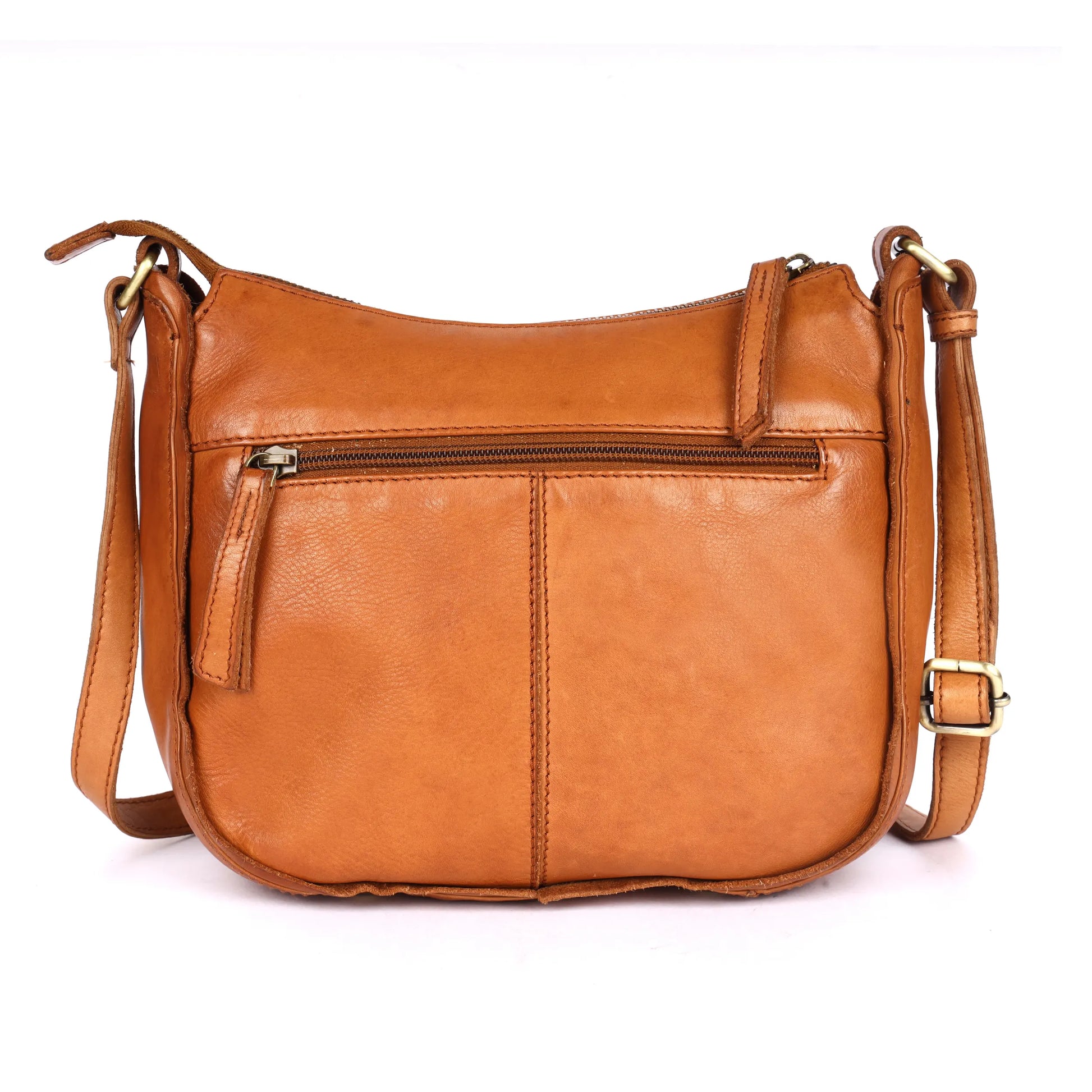 Rugged Hide - Clover RH-2604 ladies’ cross-body or shoulder bag - Rainbow Bags