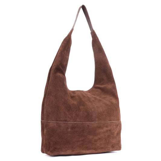 Rugged Hide - RH-2617 Petal Soft Suede Ladies' Should Bag - Rainbow Bags