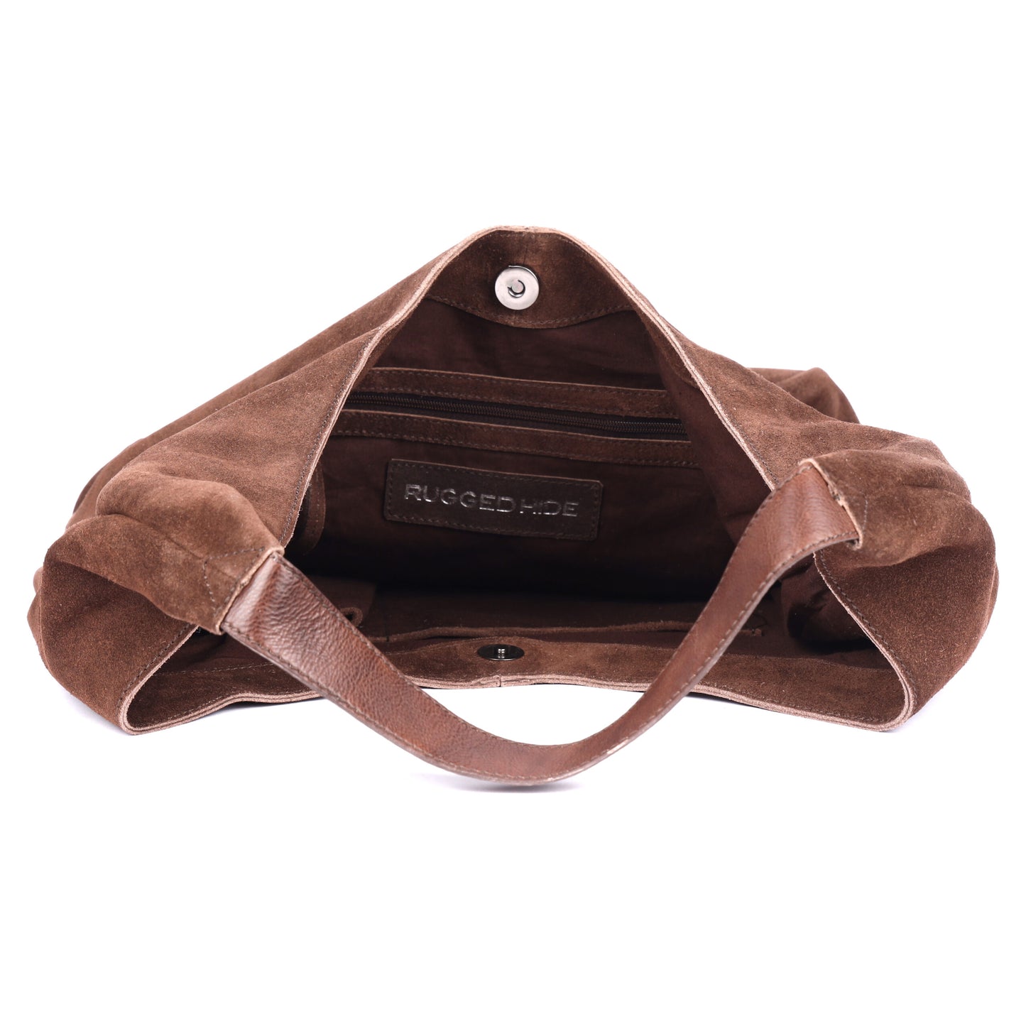 Rugged Hide - RH-2617 Petal Soft Suede Ladies' Should Bag