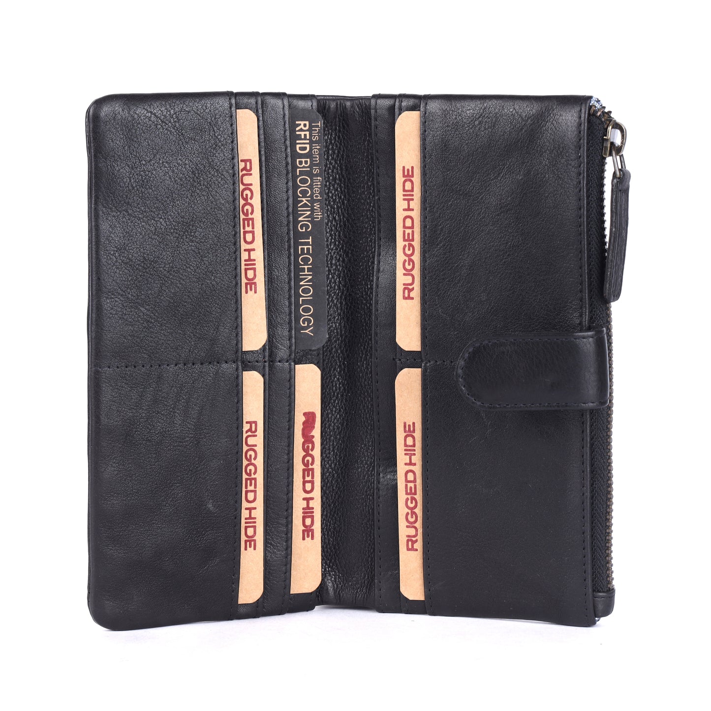 Rugged Hide RH-2629 Veronica Soft & Slim Ladies Leather Wallet