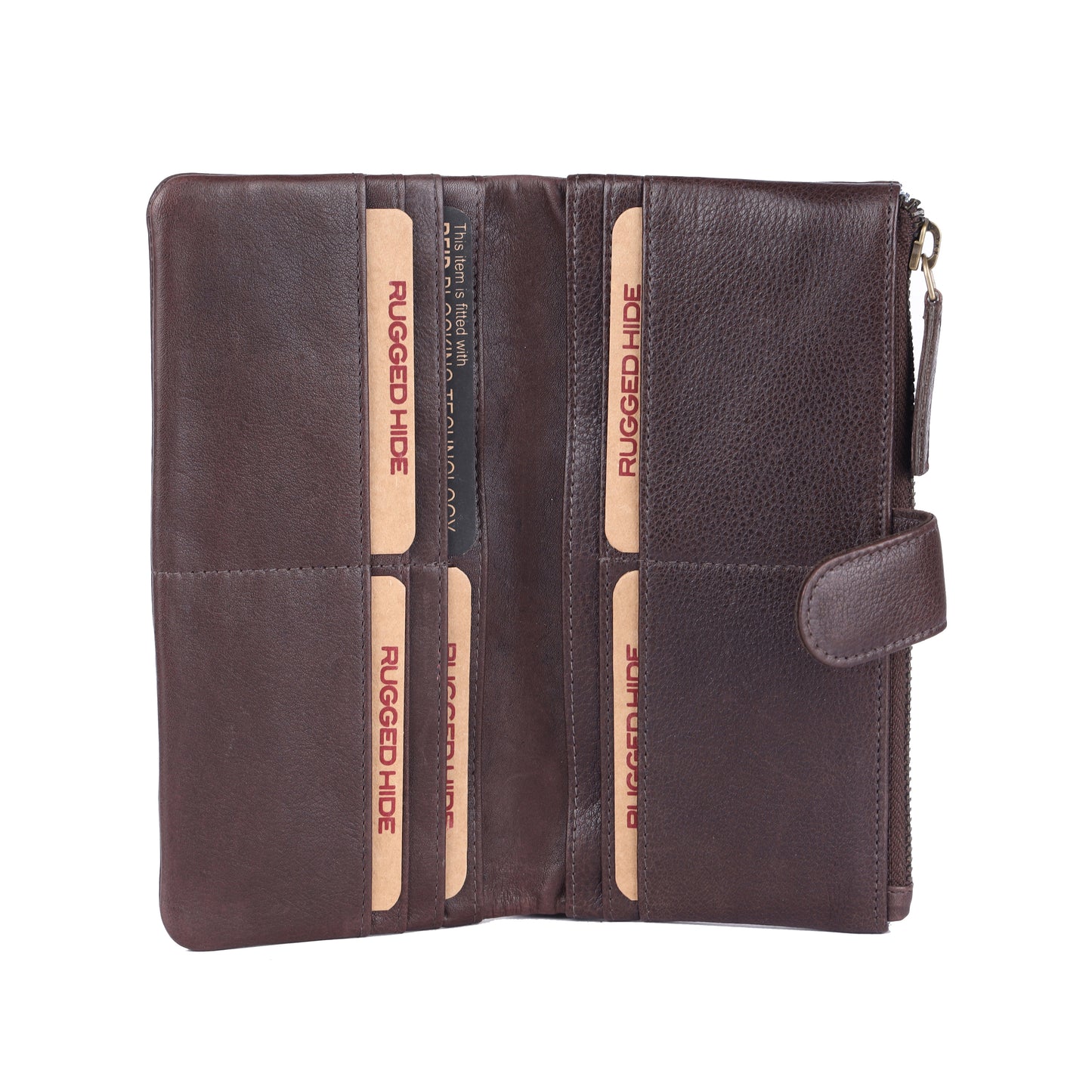 Rugged Hide RH-2629 Veronica Soft & Slim Ladies Leather Wallet