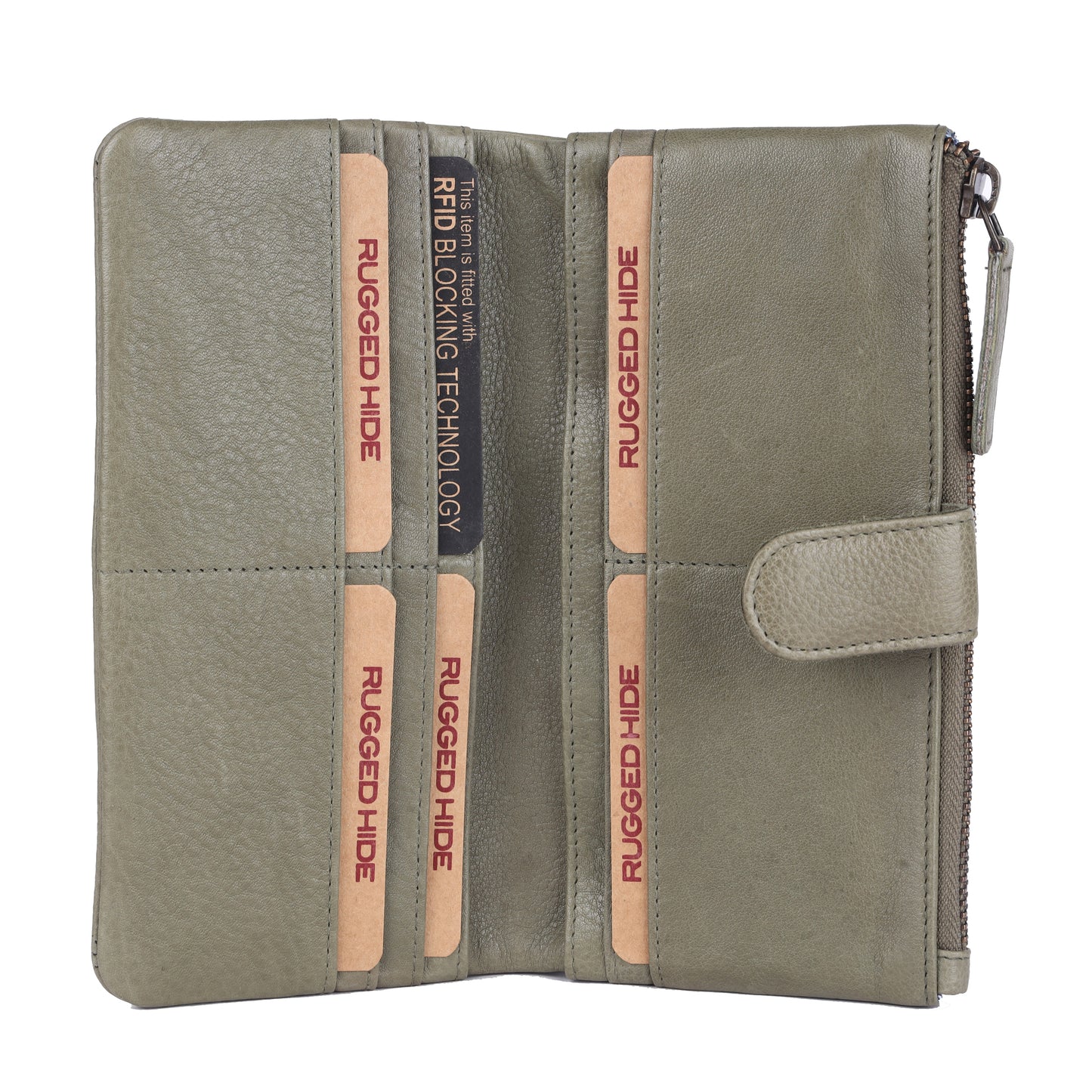 Rugged Hide RH-2629 Veronica Soft & Slim Ladies Leather Wallet