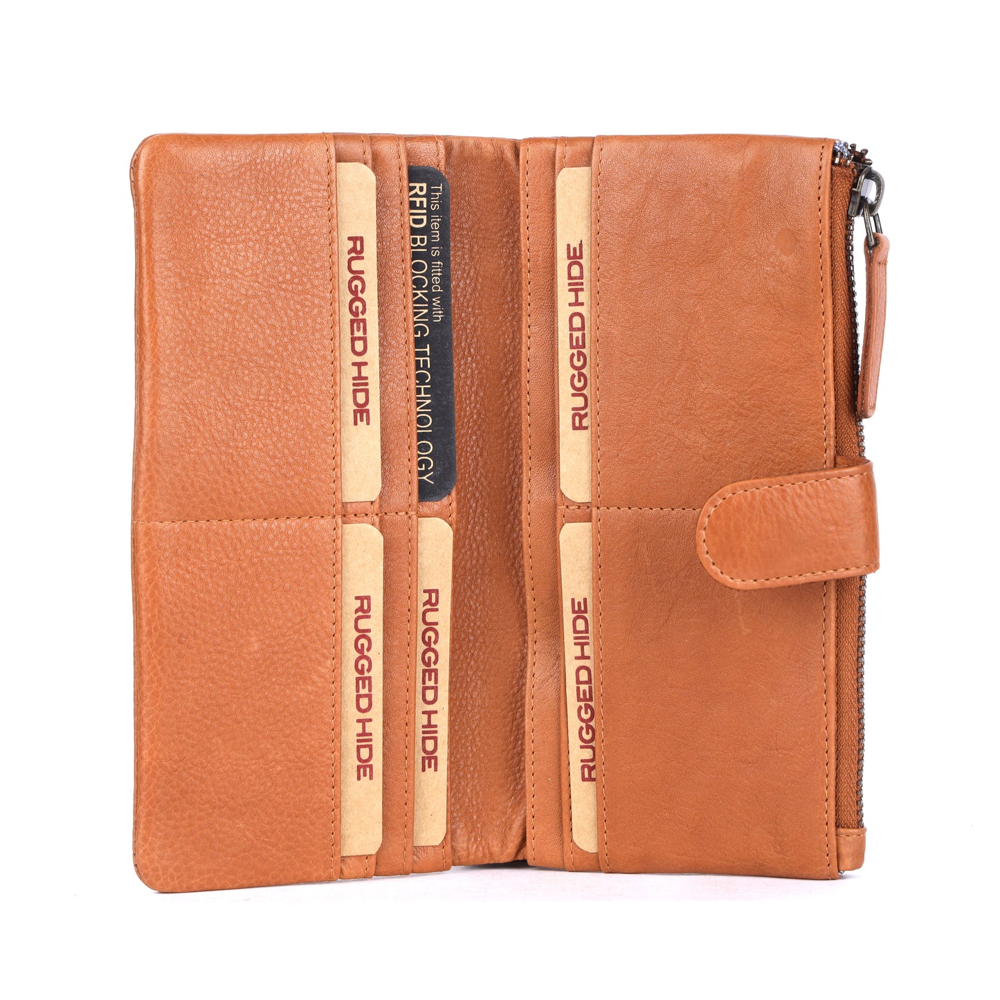 Rugged Hide RH-2629 Veronica Soft & Slim Ladies Leather Wallet