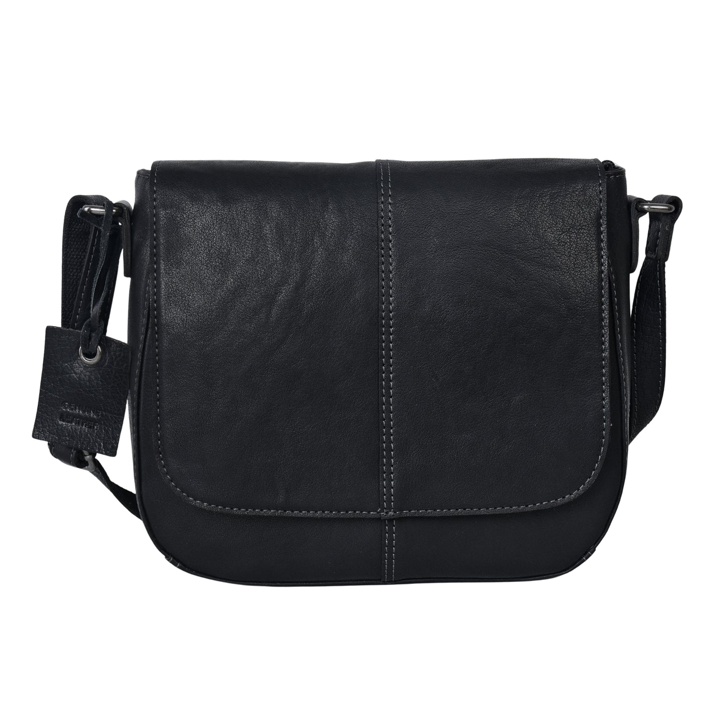 RH-2644 Clementine Ladies' Leather Saddle handbag