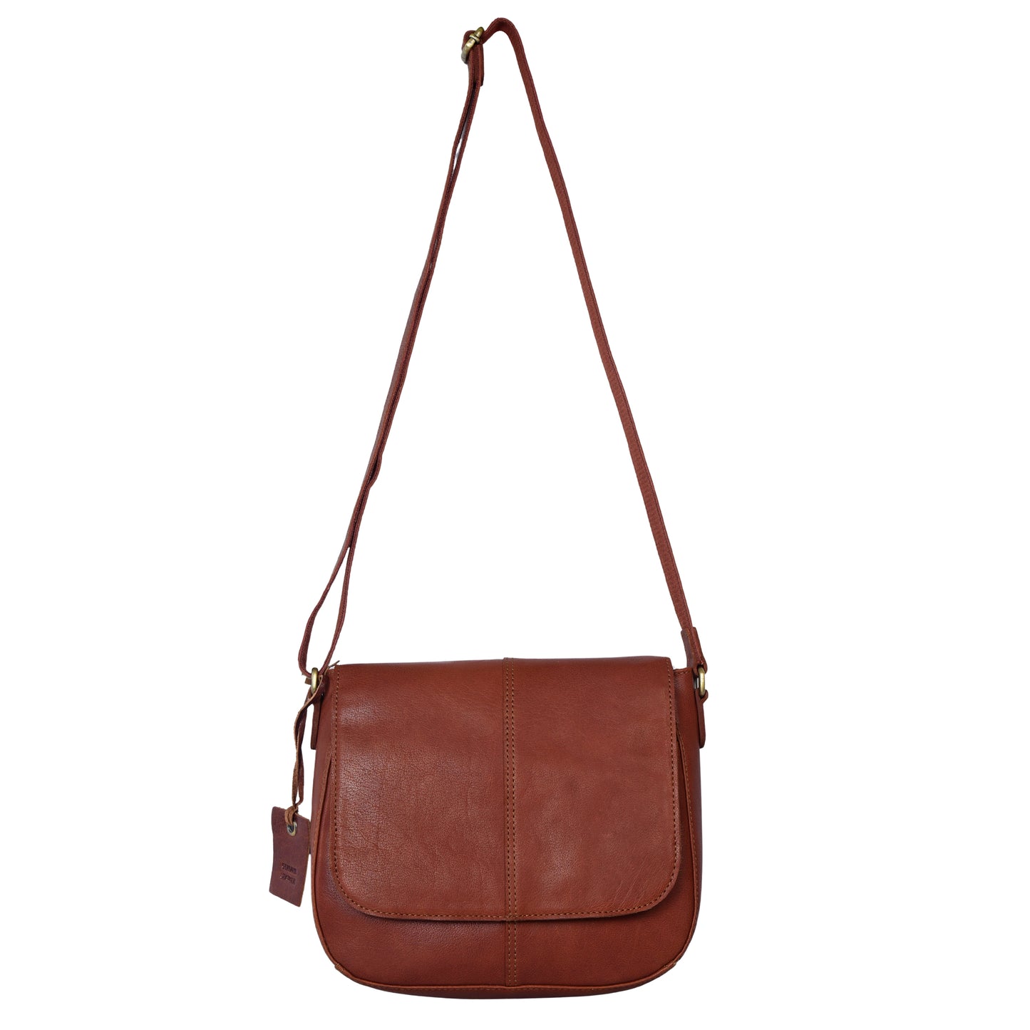 RH-2644 Clementine Ladies' Leather Saddle handbag