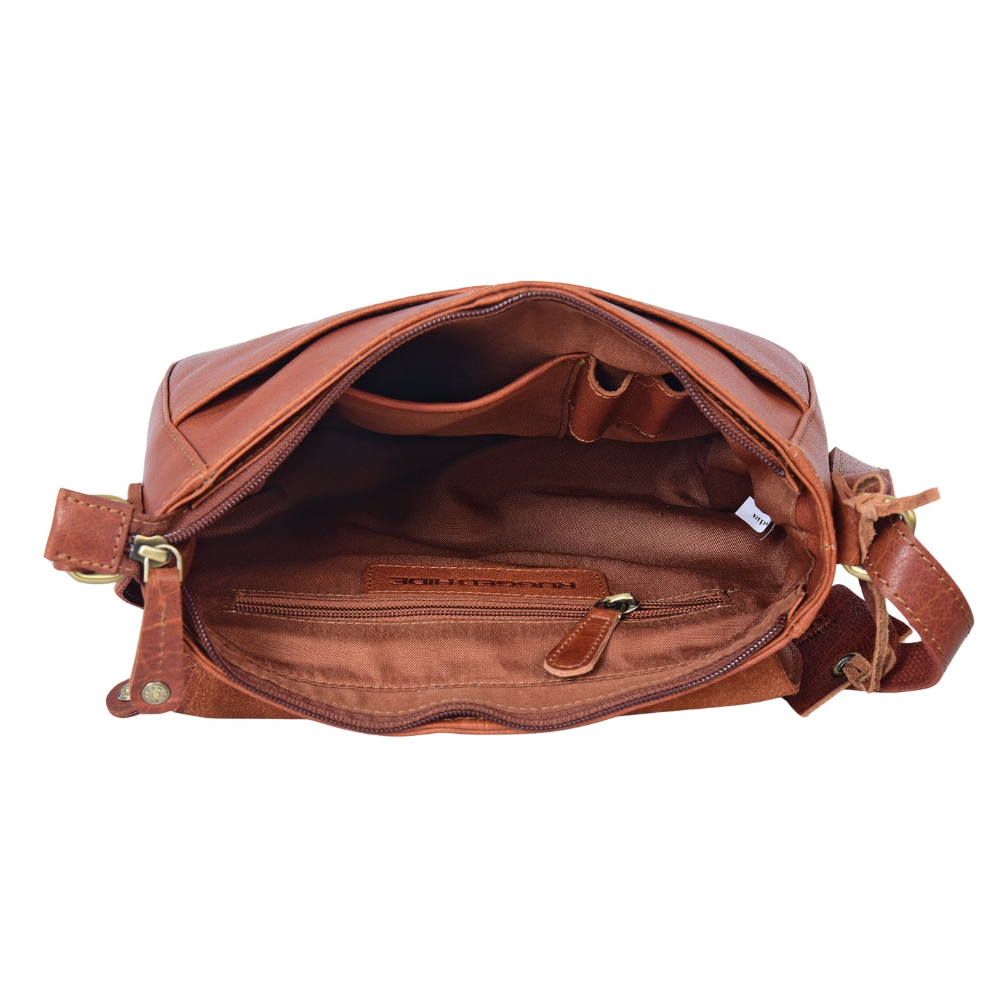 RH-2644 Clementine Ladies' Leather Saddle handbag