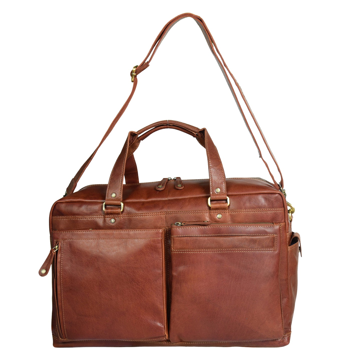 Rugged Hide - RH-2713 Hudson Leather Duffle Bag
