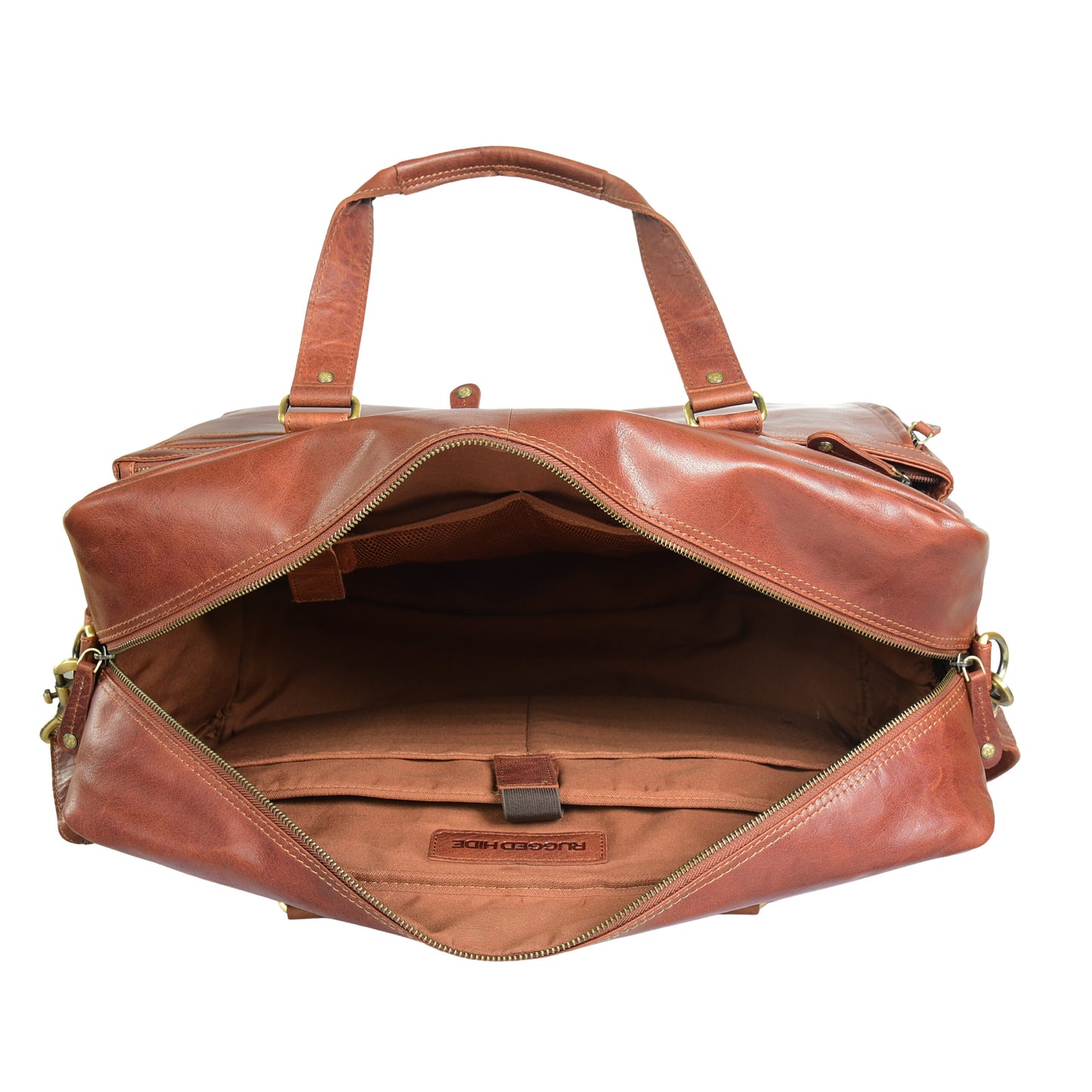 Rugged Hide - RH-2713 Hudson Leather Duffle Bag