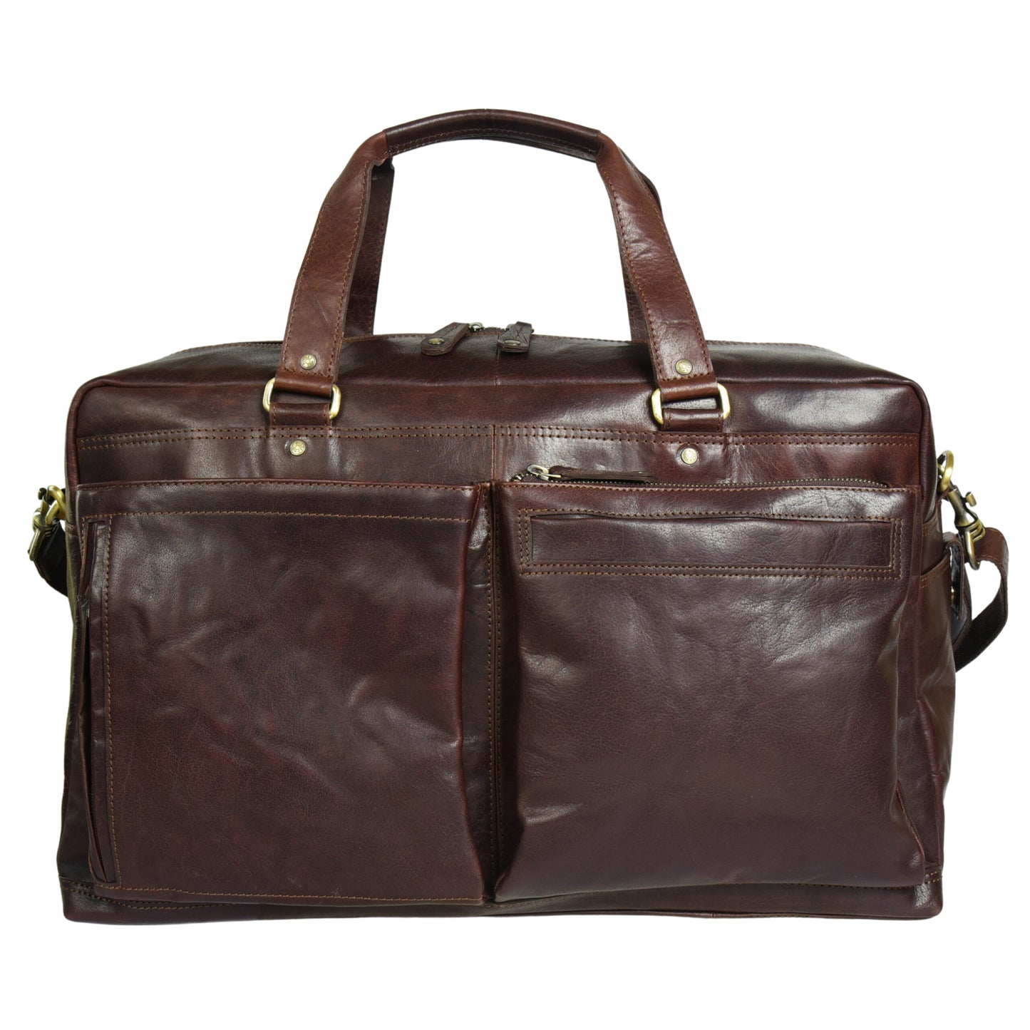Rugged Hide - RH-2713 Hudson Leather Duffle Bag