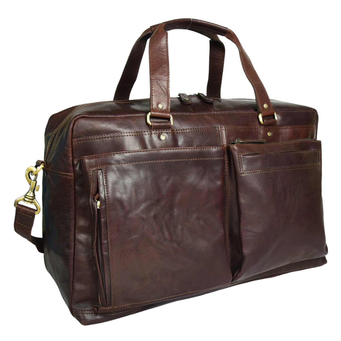 Rugged Hide - RH-2713 Hudson Leather Duffle Bag