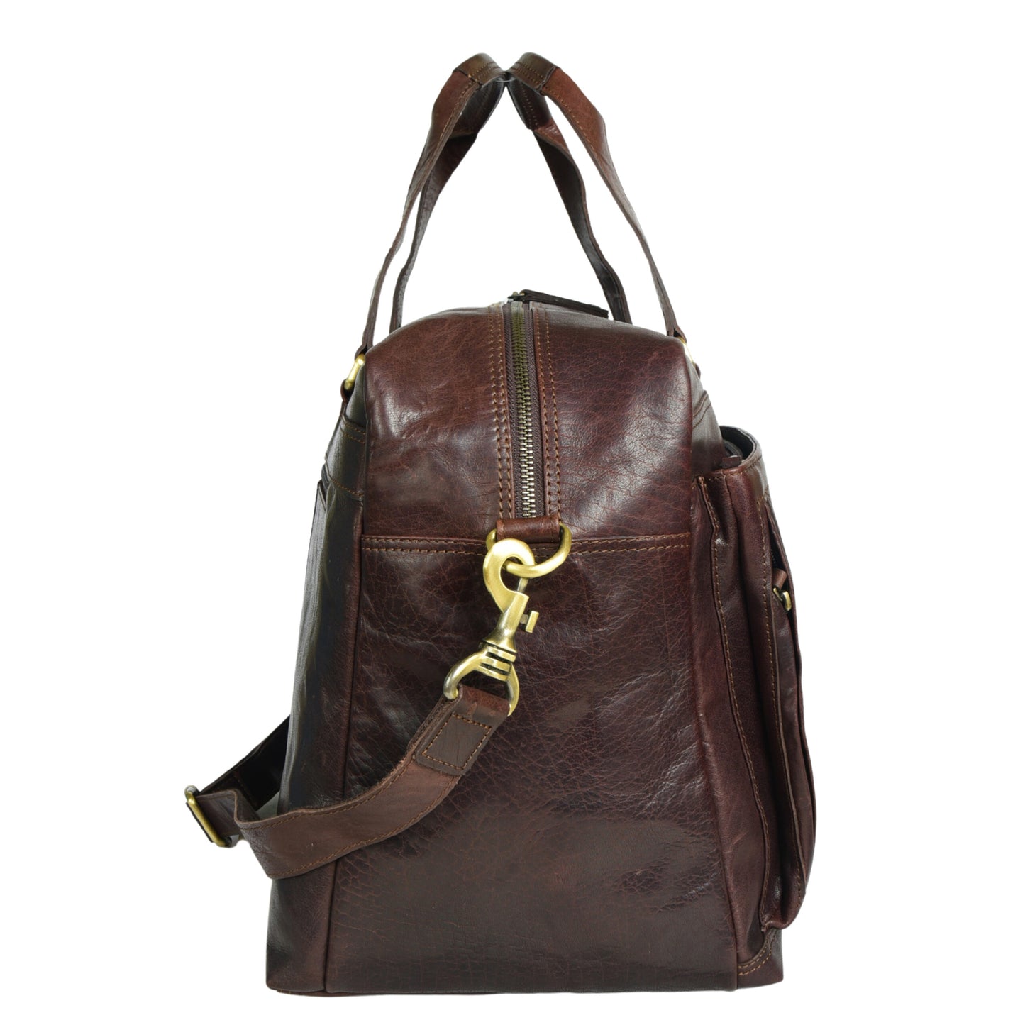 Rugged Hide - RH-2713 Hudson Leather Duffle Bag