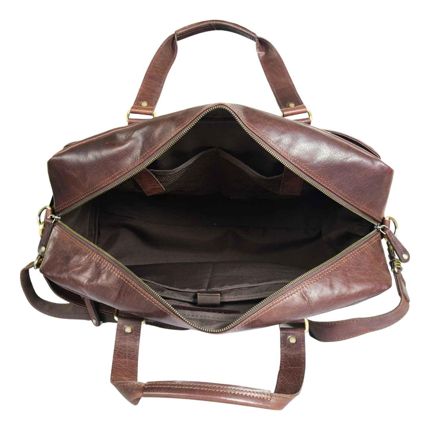 Rugged Hide - RH-2713 Hudson Leather Duffle Bag