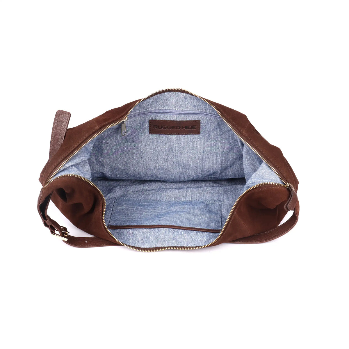 Rugged Hide Suede Shoulder Bag RH-2716 Rosie